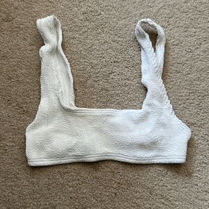 Bound Eye OS white bikini top new